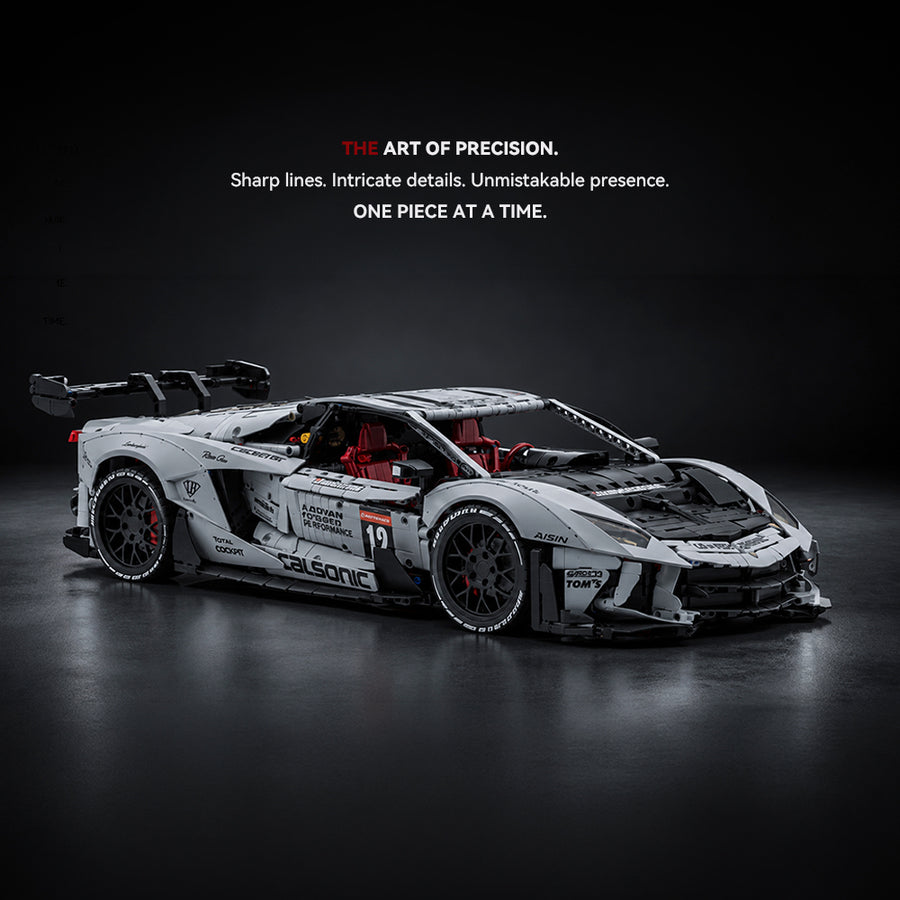 ZTART JD042 1:8 Widebody Supercar Building Set