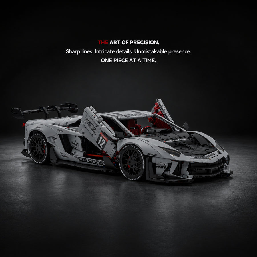 ZTART JD042 1:8 Widebody Supercar Building Set