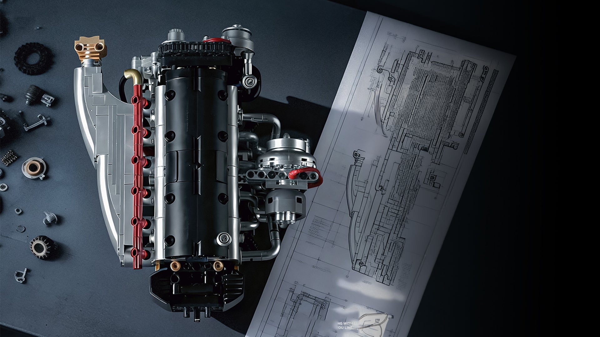 2JZ-GTE-Inspired Engine Building Kit