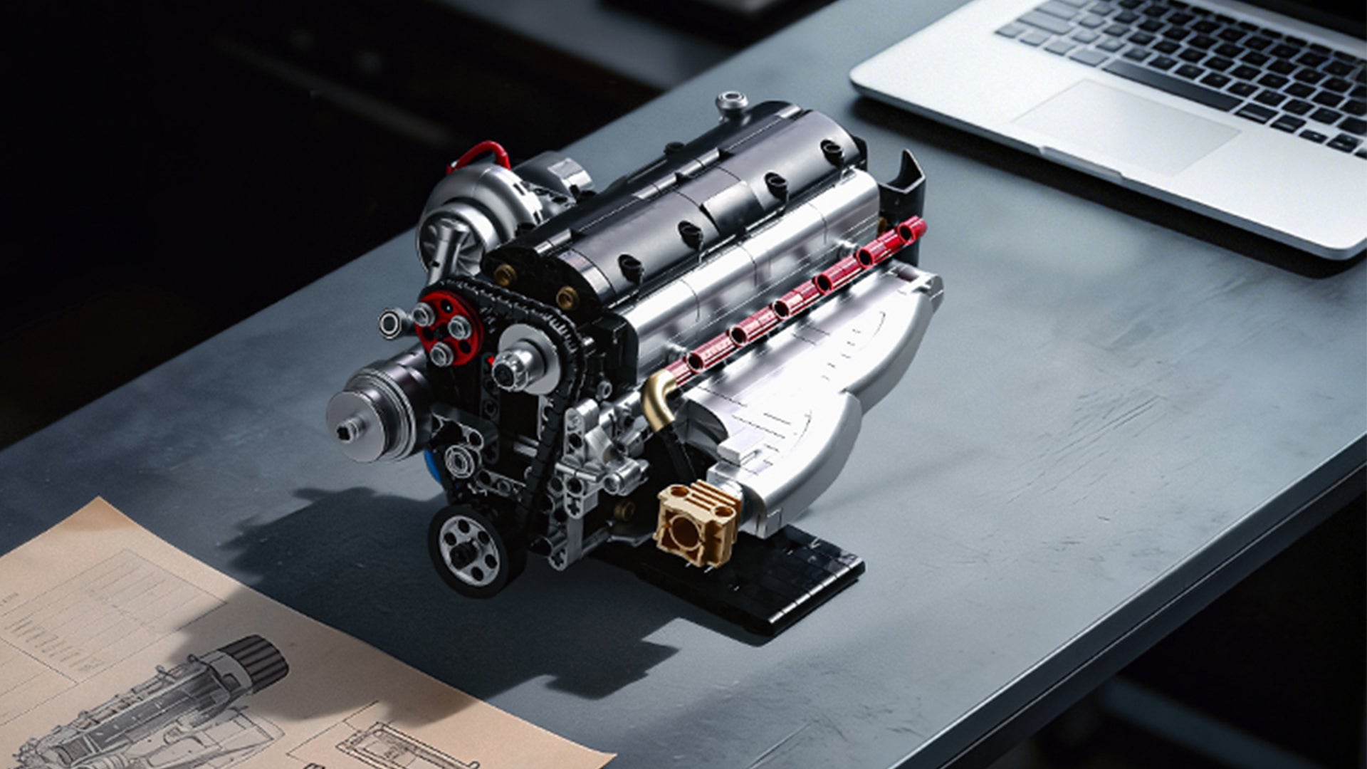 2JZ-GTE-Inspired Engine Building Kit